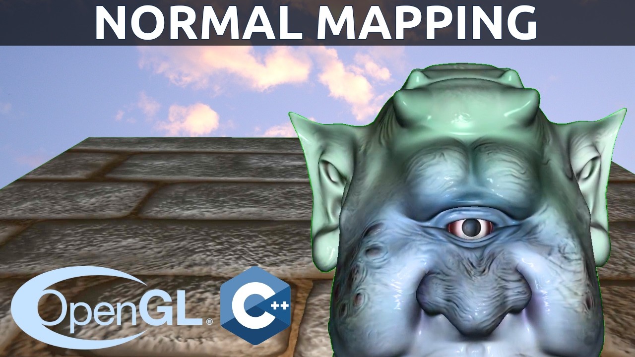 ogldev's tweet card. Normal Mapping Adventures // OpenGL Intermediate Series