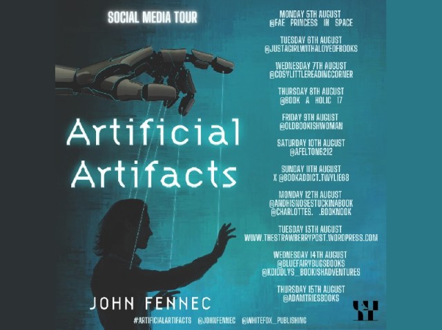 TStrawberryPost's tweet card. A guest post from author John Fennec about the inspiration behind his new book of short stories which explore the future world of AI!