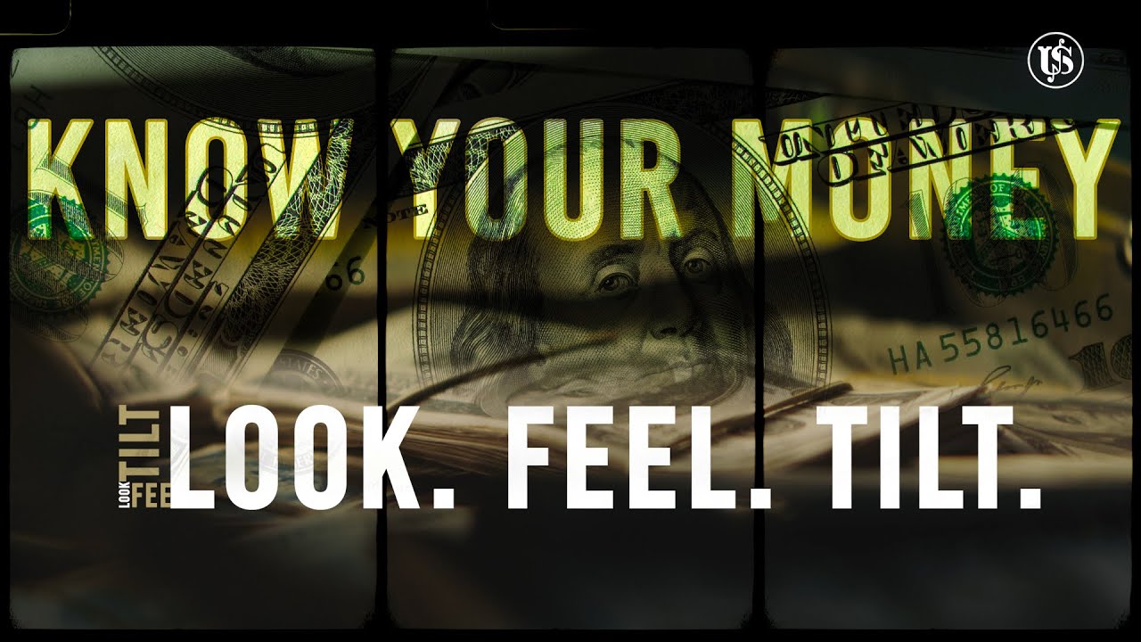 SecretService's tweet card. Know Your Money: Look. Feel. Tilt.