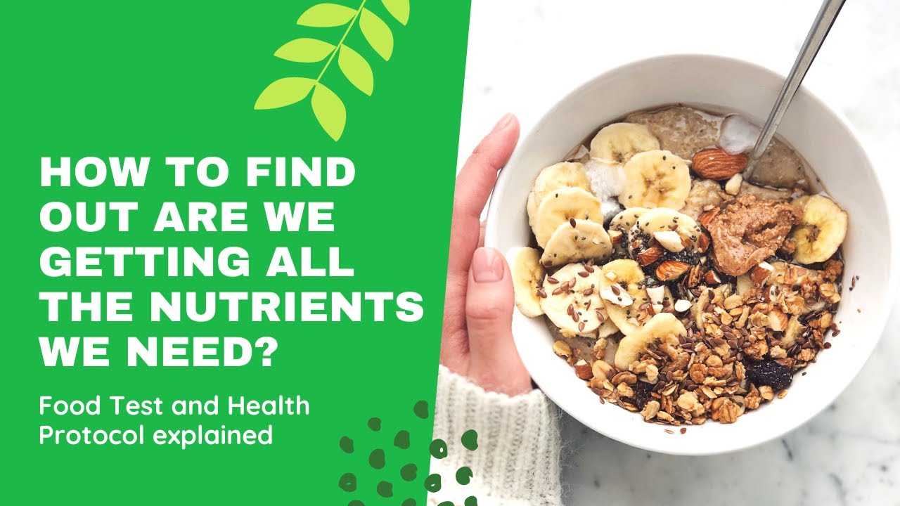 GundarsMinalgo's tweet card. How to find out are we getting all the nutrients we need?