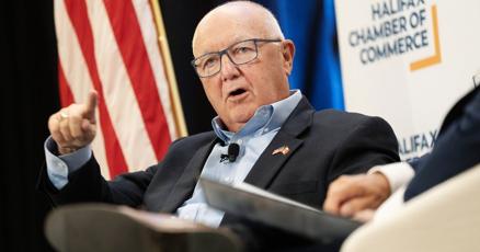 TorontoStar's tweet card. Canada would not have what Ambassador Pete Hoekstra described as the best tariff rate in the world if, he said, the two countries were actually in a trade war.