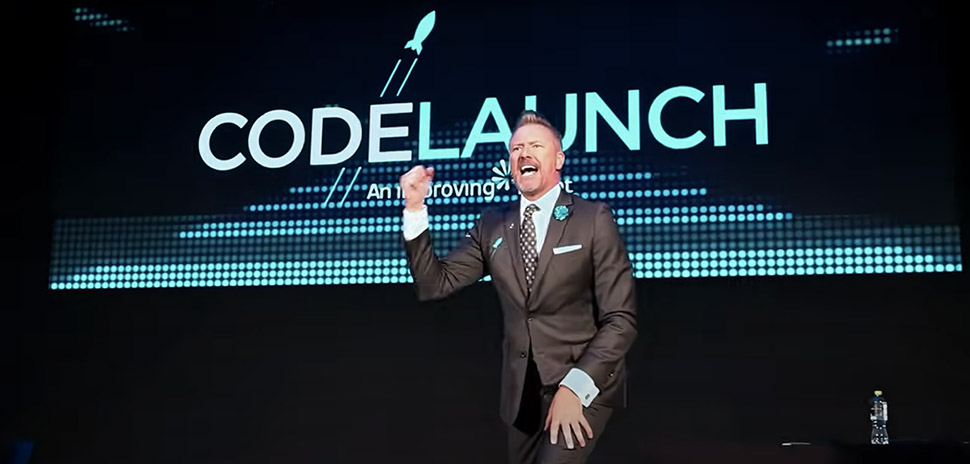 wellwaterfinder's tweet card. CodeLaunch startup accelerator announced six finalists for the 2025 CodeLaunch World Championship at Gilley’s Dallas, spotlighting North Texas startup innovation.