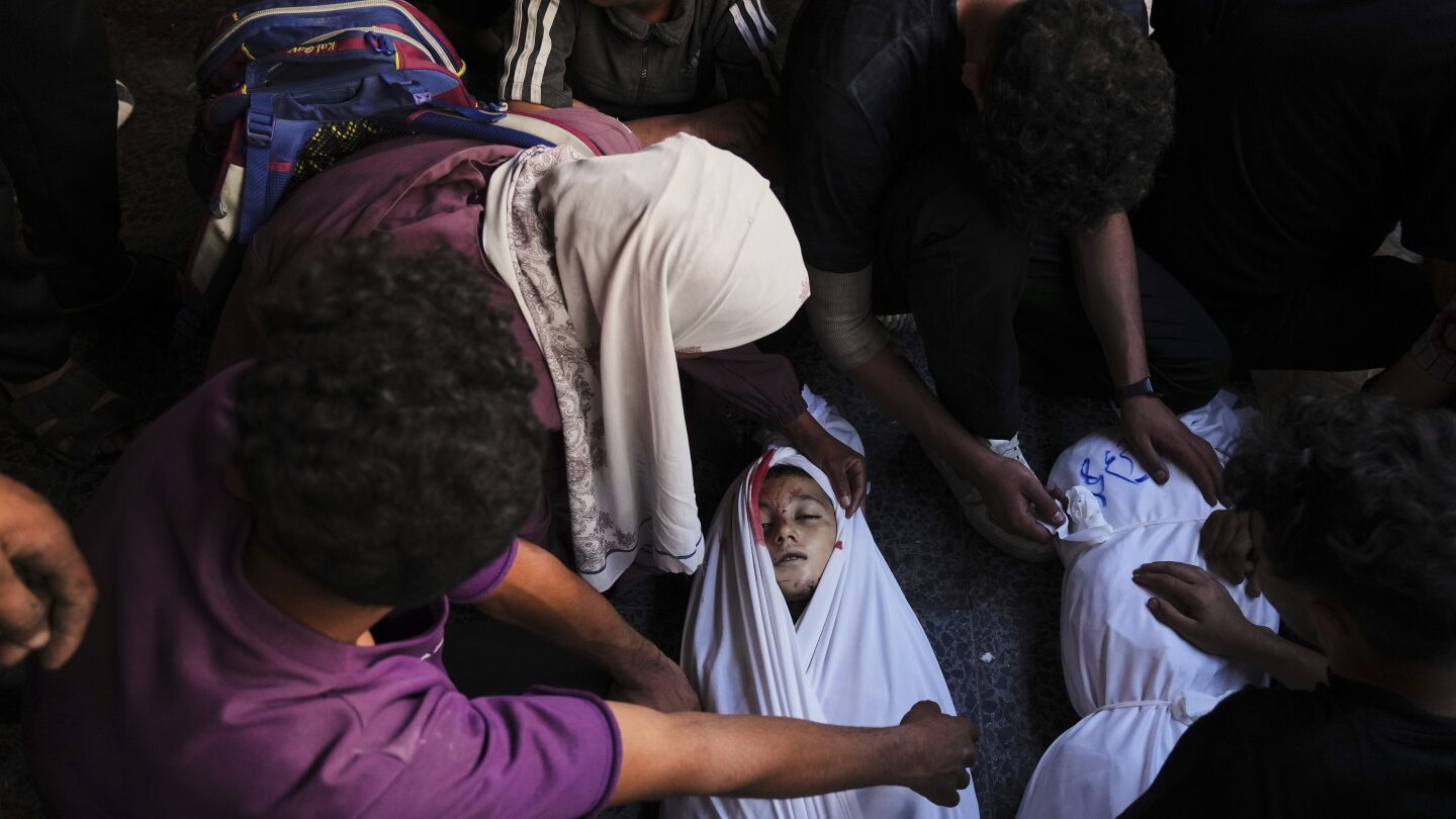 AP's tweet card. A new aid system in Gaza has opened its first distribution hubs in the territory. That's according to a U.S.-backed group that is taking over handling of supplies.