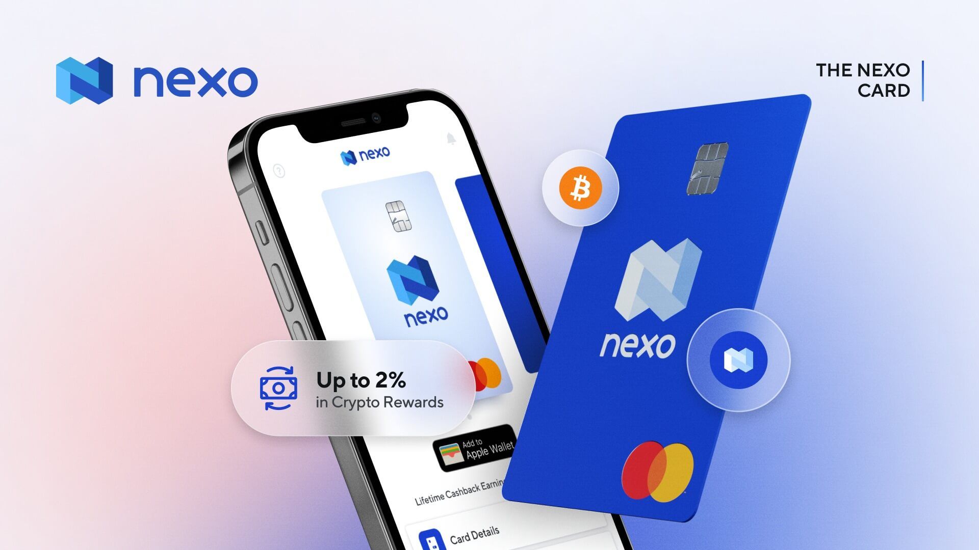Nexo's tweet card. Our card is like no other in the industry and it’s now widely available, so order your Nexo Card today!