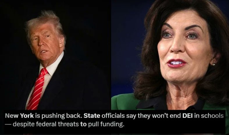 CovertRecon_17's tweet card. New York State Education Department Refuses to Remove DEI Programs. #diamondandsilk #byebyeDEI https...