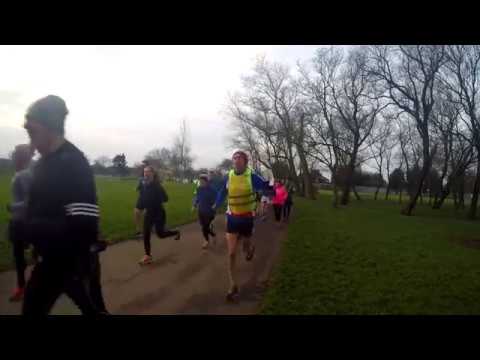 gazparky's tweet card. Blackpool parkrun 13th January 2018