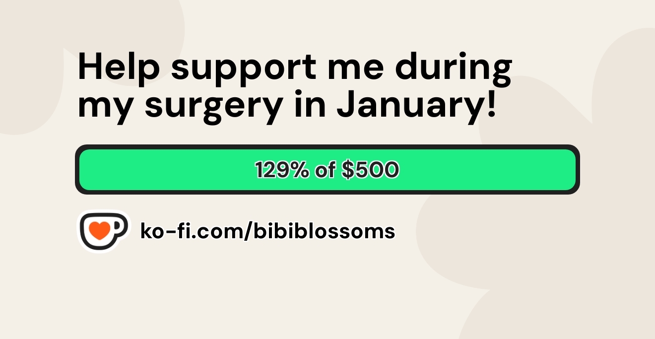 BibiBlossoms's tweet card. Support Bibi