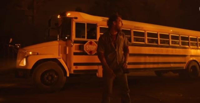 JackDrees's tweet card. “The Lost Bus” is directed by Paul Greengrass (News of the World, The Bourne Supremacy) and stars Matthew McConaughey (Interstellar, Sing), America Ferrera (Barbie, How to Train Your Dr…