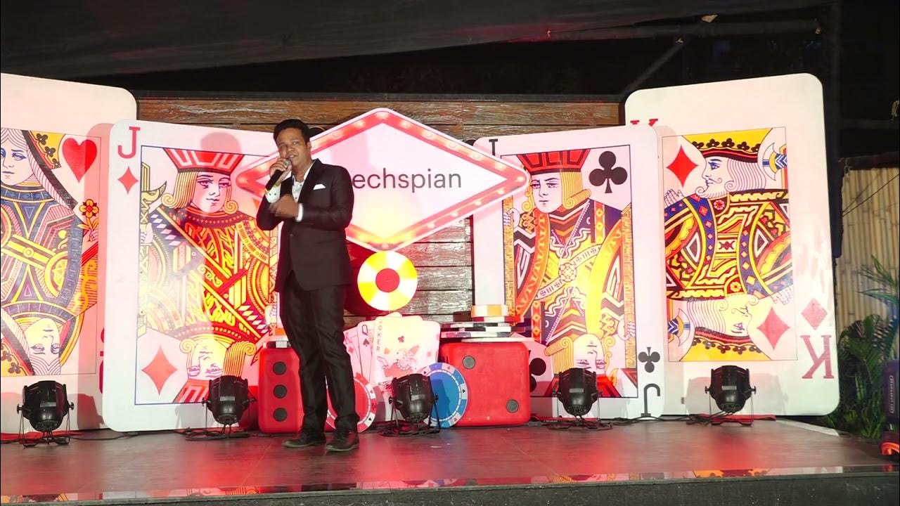 Techspian_'s tweet card. MD Sanjay Ghare Addresses the Gathering | Techspian 2nd Foundation day