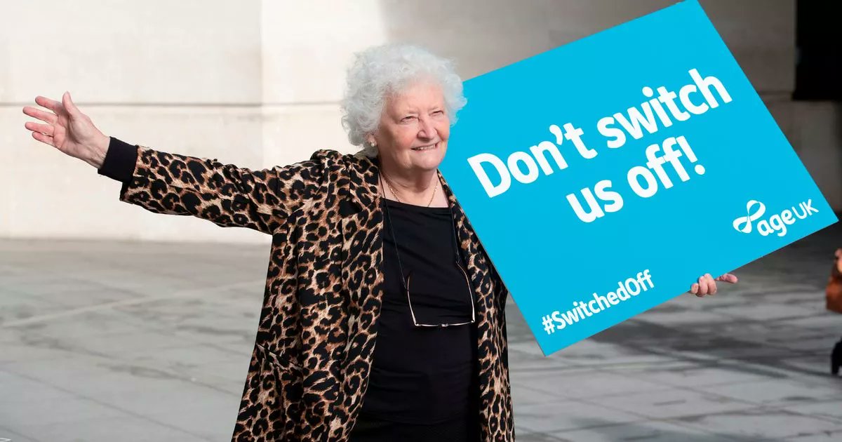 LauraPidcock's tweet card. The brutal cut - pushed onto the BBC by the Tories - has been branded an "outrage" after a Mirror campaign to save the benefit for 4.5million households