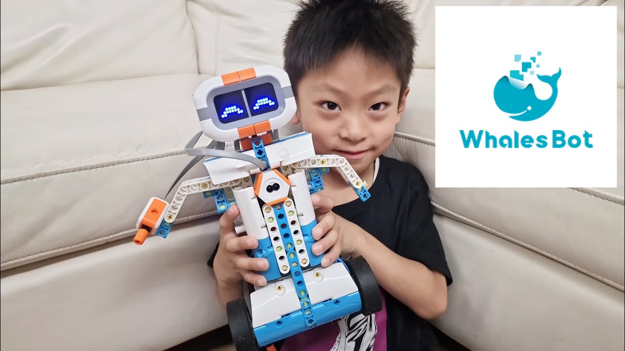 WhalesBot's tweet card. WhalesBot Robot AI Module 1s Electronic Toy Robot Full Build and...