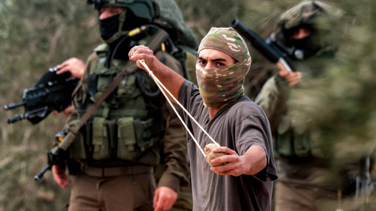 MiddleEastEye's tweet card. Trees are being burned and farmers assaulted in the West Bank amid repeated attacks on a way of life