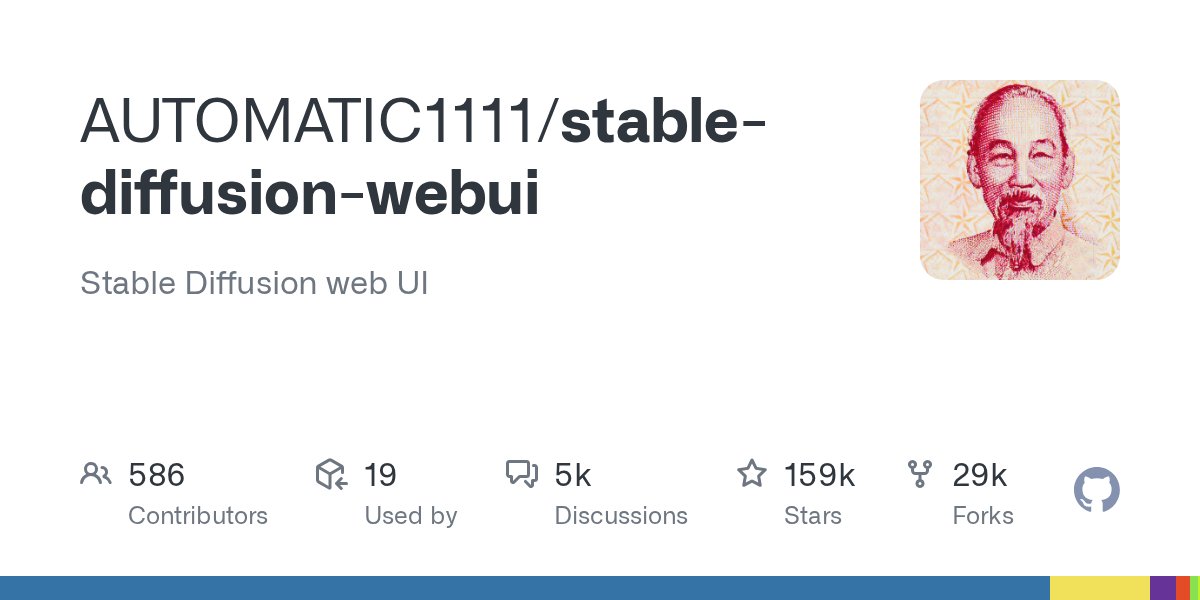 pournasserian's tweet card. Stable Diffusion web UI. Contribute to AUTOMATIC1111/stable-diffusion-webui development by creating an account on GitHub.