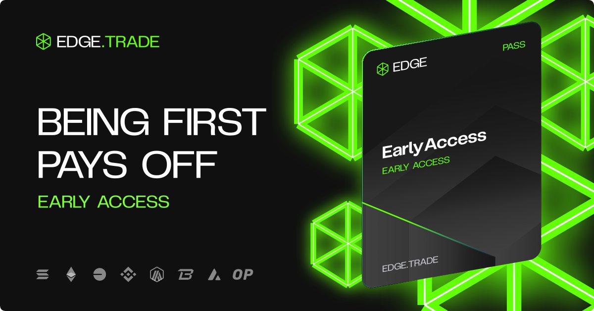 Zghire_'s tweet card. Trade smarter with Edge Trade the most advanced multi-chain trading terminal for Solana, BNB, Ethereum, Base & more. One platform. Every chain.