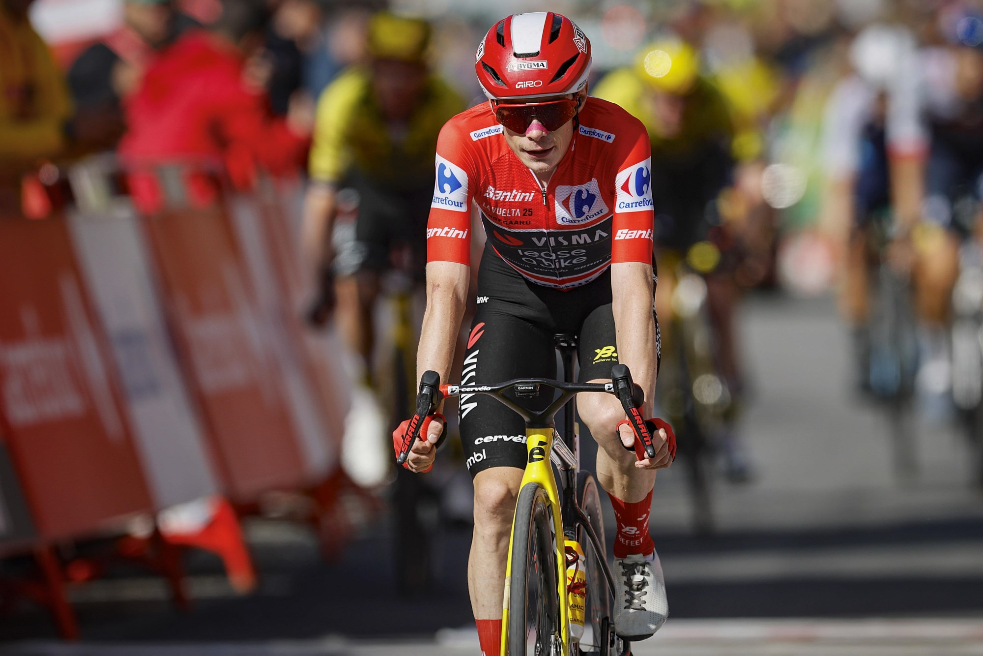 CyclingGraphs's tweet card. It was the hardest mountain stage so far in the 2025 La Vuelta, but not hard enough to…