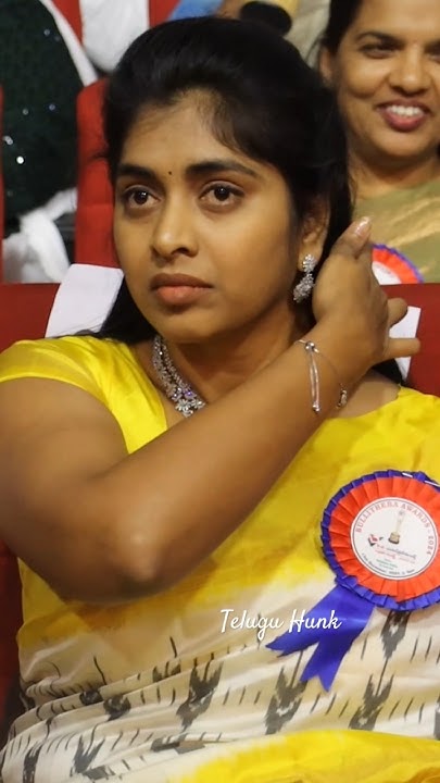 TrueMediaBoss's tweet card. #MBChowdary😍 #anchor #instagraminfluencer #saree #shorts #ytshorts