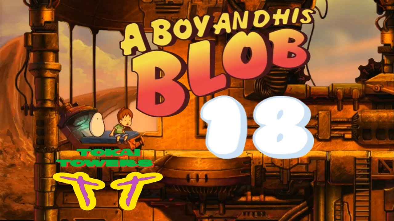 guantokai's tweet card. Tokai Towers - A Boy and His Blob Floor 18) I Gotta Do It Solo