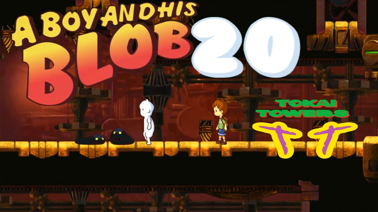 guantokai's tweet card. Tokai Towers - A Boy and His Blob Floor 20) Bob Clone Jutsu