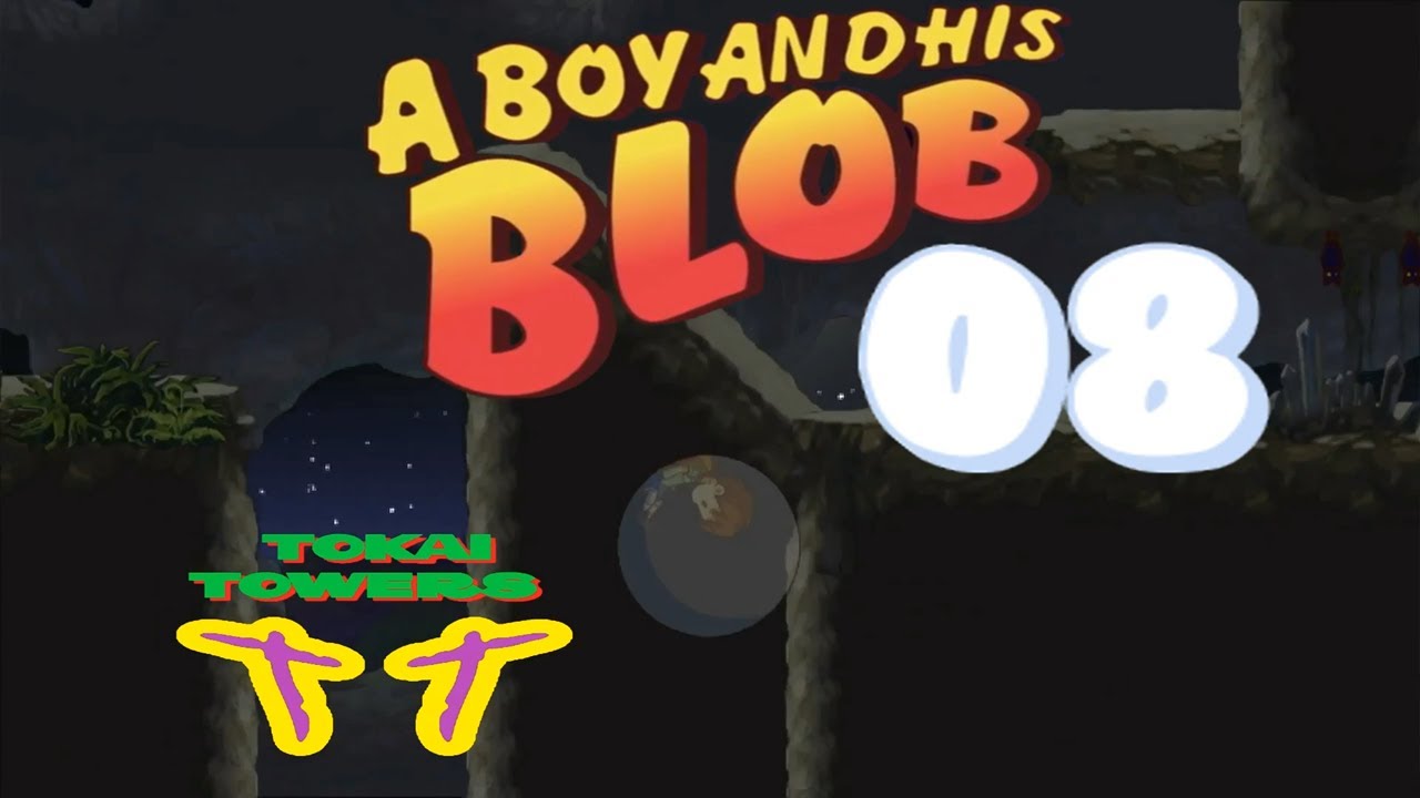 guantokai's tweet card. Tokai Towers - A Boy and His Blob Floor 8) Swanky It's Movie Day