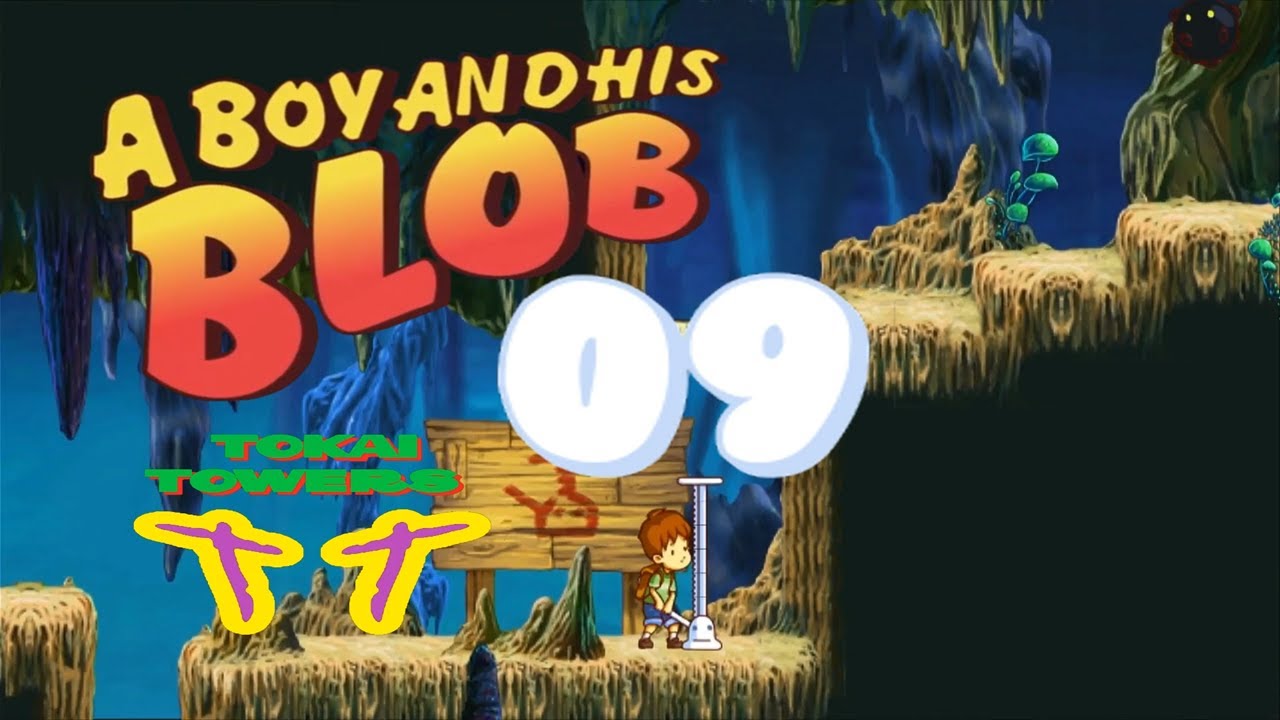 guantokai's tweet card. Tokai Towers - A Boy and His Blob Floor 9) Jack-Jack-Jacking It in...