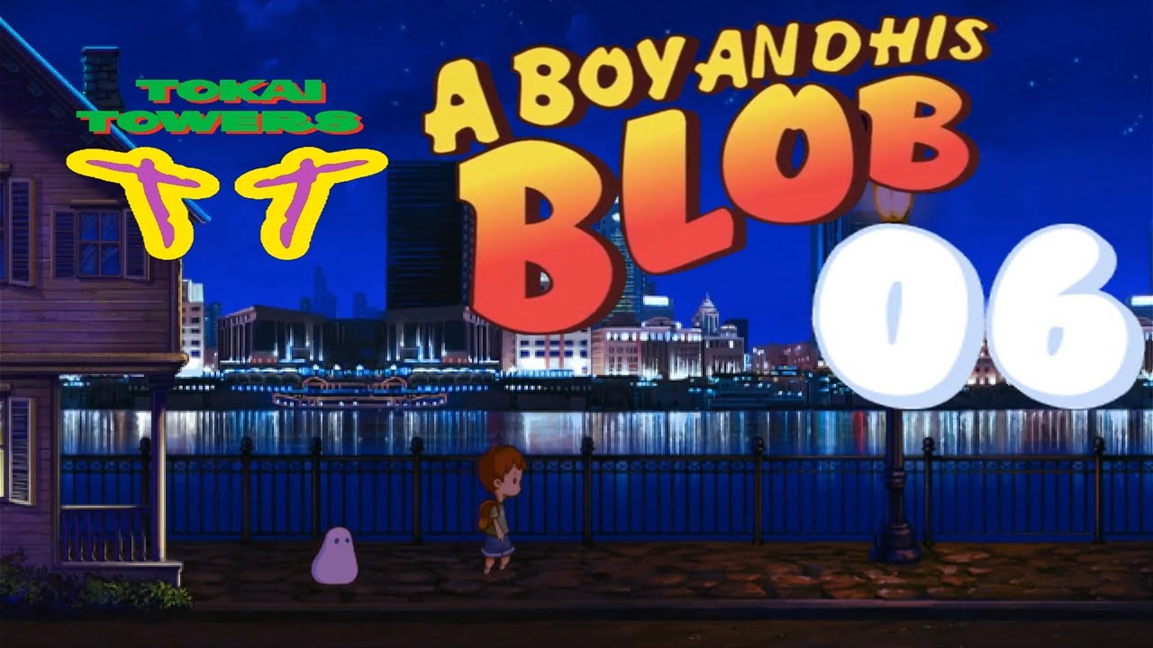 guantokai's tweet card. Tokai Towers - A Boy and His Blob Floor 6) Bounce On It! Crazy Style!