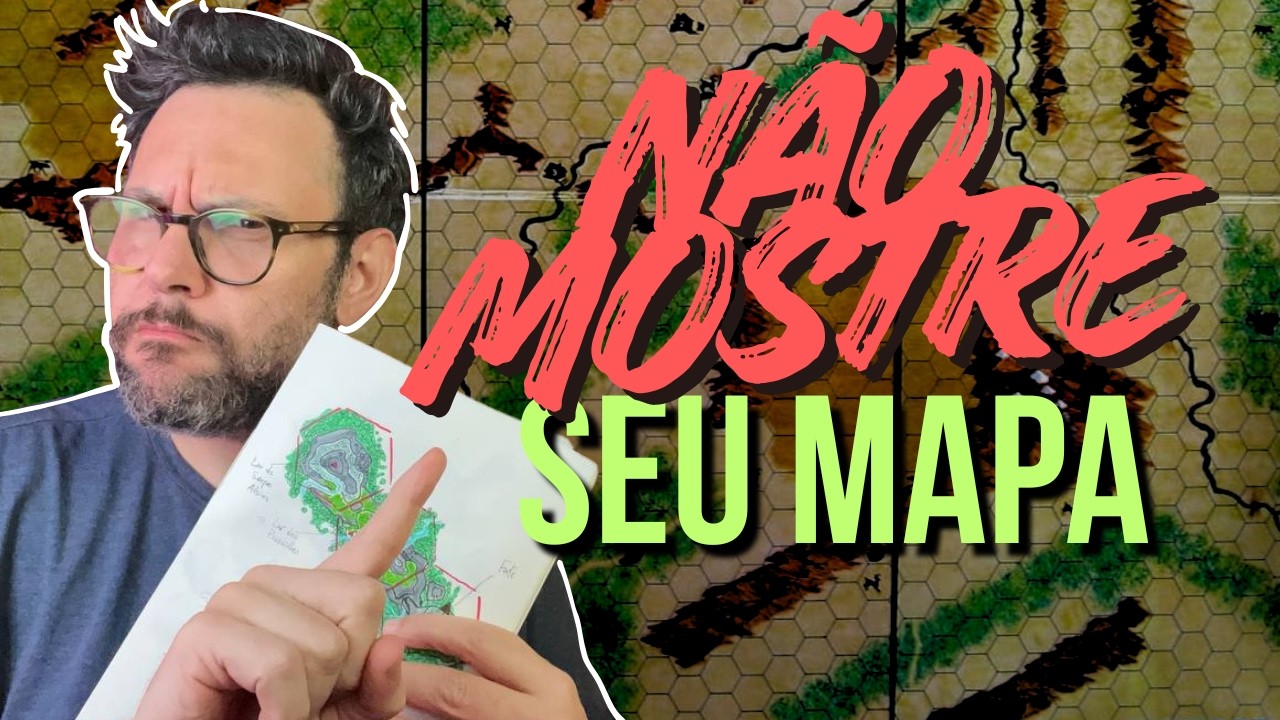 cafecomdungeon's tweet card. MUNDO ABERTO EP. 4: Pare de Mostrar o Mapa! O Segredo da Imersão no...