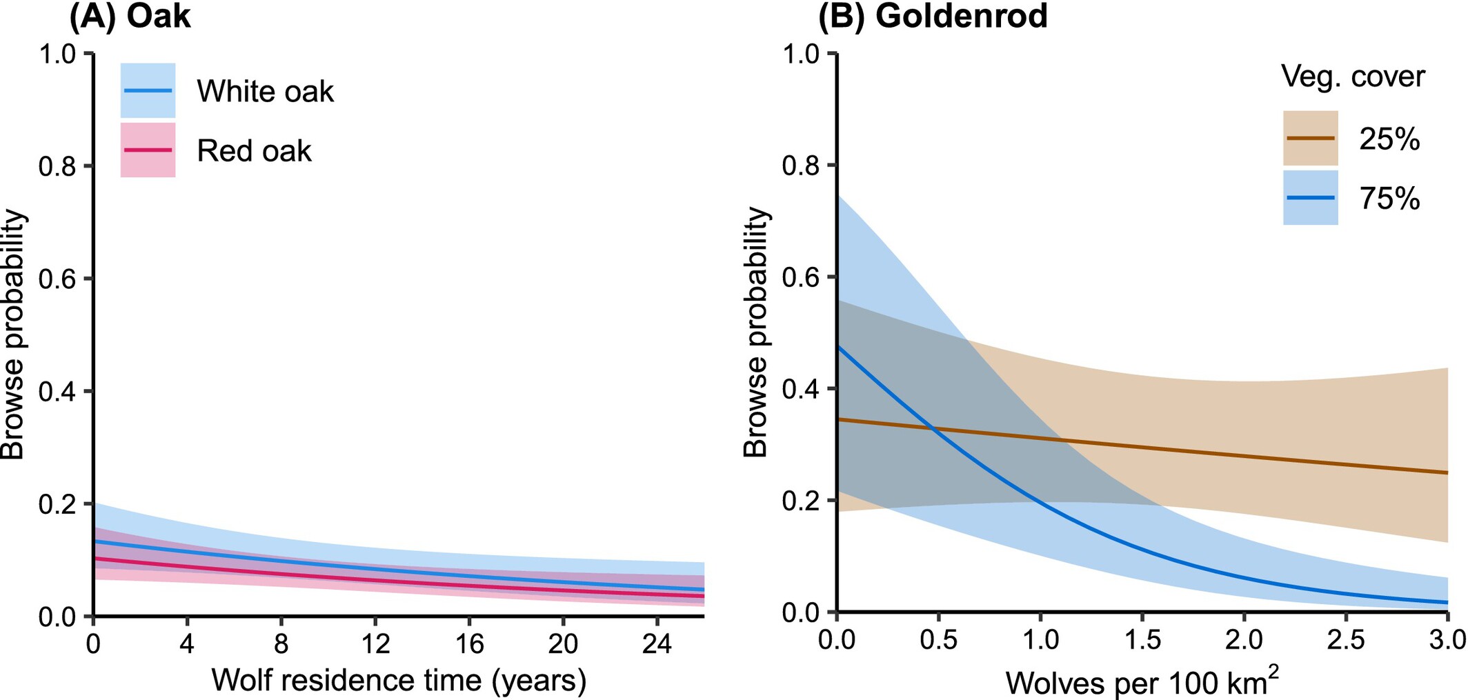 HrWildlife's tweet card. We planted white oak (Quercus alba), red oak (Quercus rubra), and zigzag goldenrod (Solidago flexicaulis) seedlings across a gradient of wolf density and residence time in northern Wisconsin and...