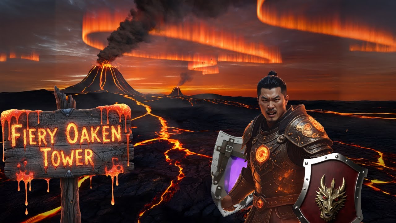 Tetris_wcdb's tweet card. [Oaken Tower] Early multicast blazing bull