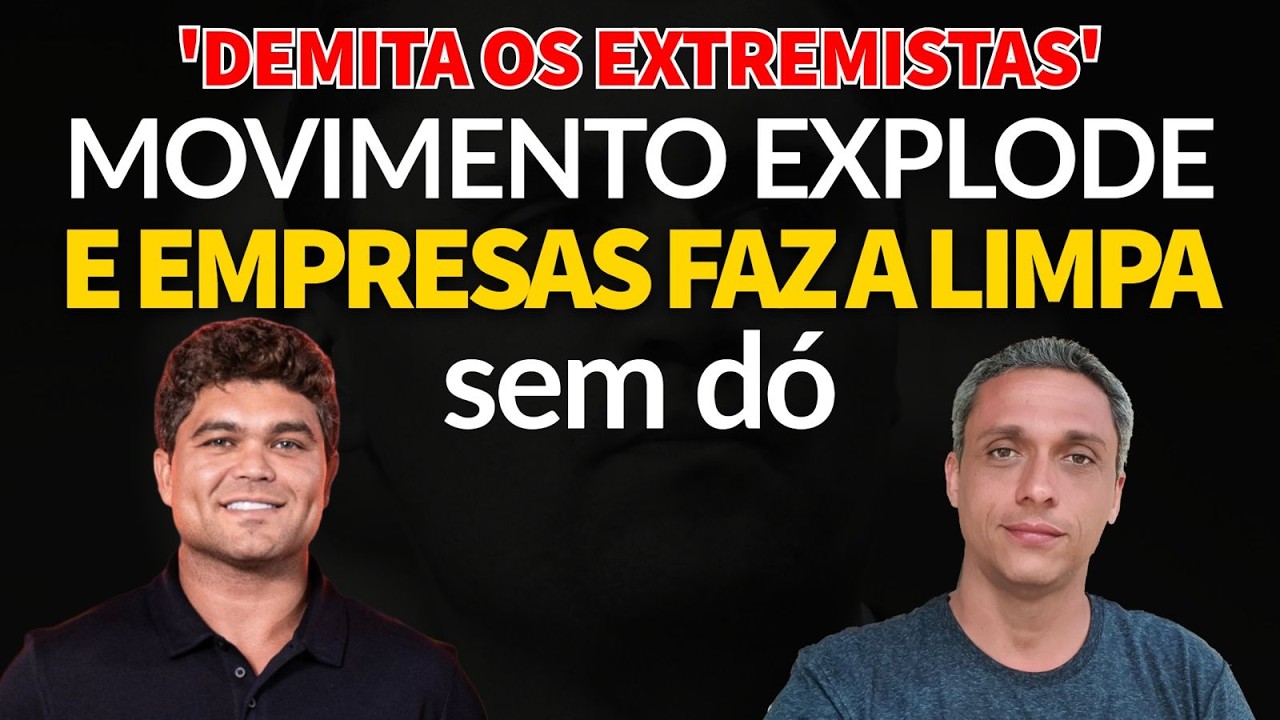 DatiegeS's tweet card. EXPLODIU! Movimento DEMITA OS EXTREMISTAS. Milhares de empresas estão...