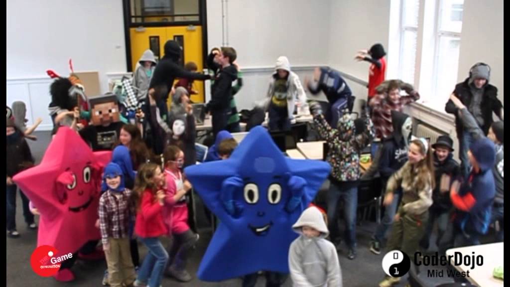 TGenerationGame's tweet card. CoderDojo Limerick does the Harlem Shake