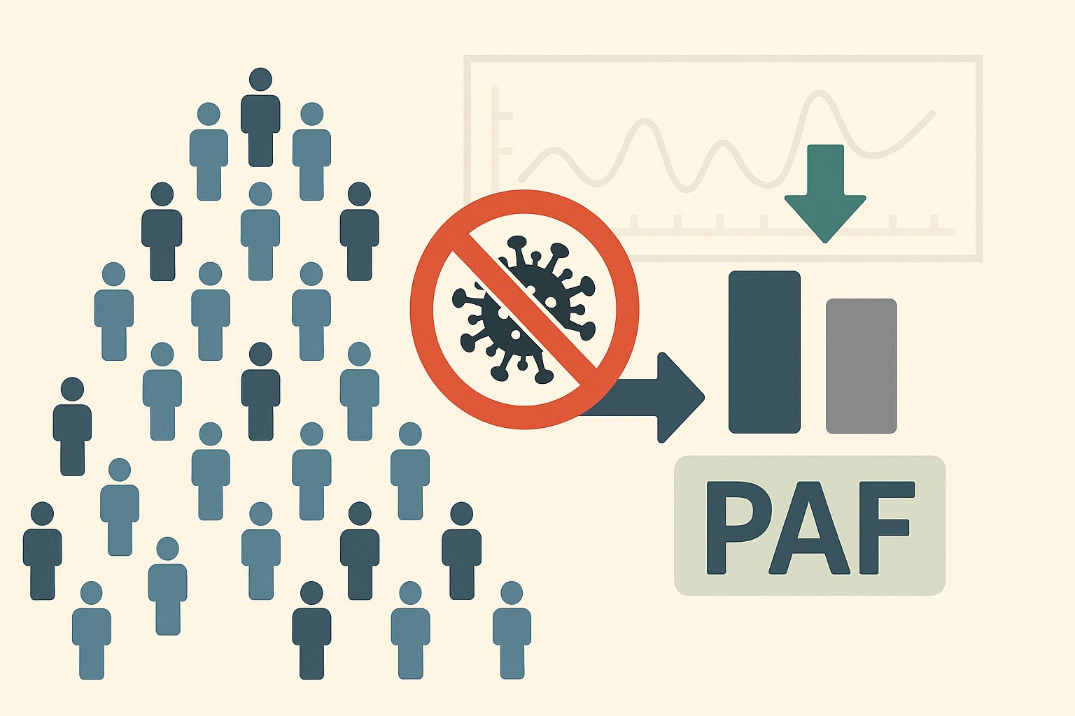 kdnuggets's tweet card. Learn how to calculate Population Attributable Fraction to determine what percentage of disease cases could be prevented by eliminating risk factors.