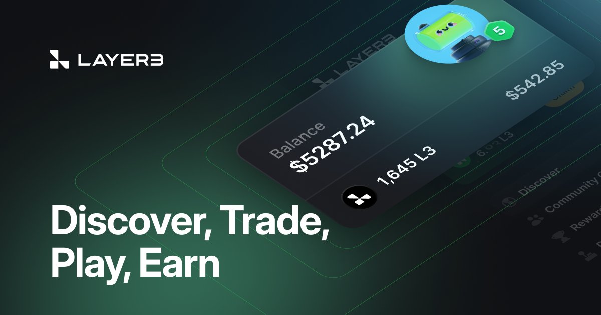 VByshenko's tweet card. Explore, earn and trade in one place