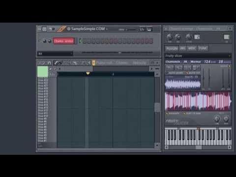 SampleSimple's tweet card. How To Chop Samples in FL Studio (Quick Practising with Auto-Chops in...