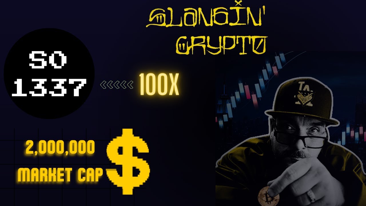 So1337_sol's tweet card. Solana 100 X meme coin SO1337!