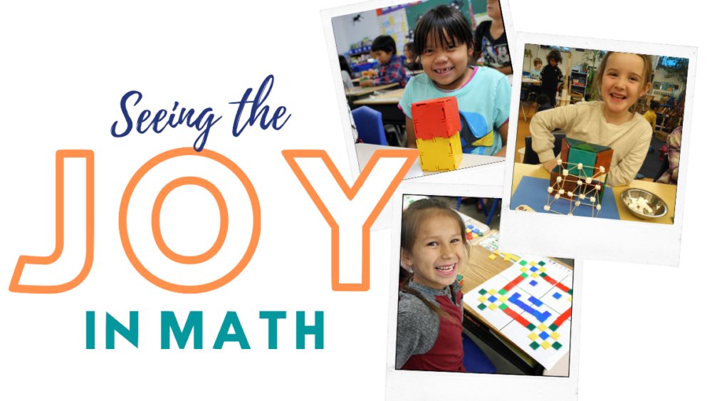 robertsonprog's tweet card. Dr. Julie Comay explores how learning math is filled with joyful possibilities. In her message at this year’s meeting of the National Council for Teachers of Mathematics (NCTM), president Trina...