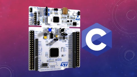 courses_peak's tweet card. Foundation course on Embedded C programming using STM32 Microcontroller. This is applicable to IT & Software Udemy discount offers.