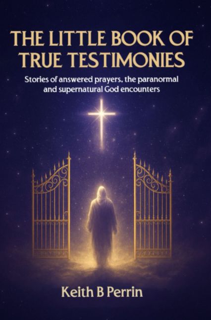 keithperrin7's tweet card. "The Little book of true testimonies" tells the amazing true stories of various people from the supernatural, paranormal and divine encounters of healing and deliverance. God still works miracles in...