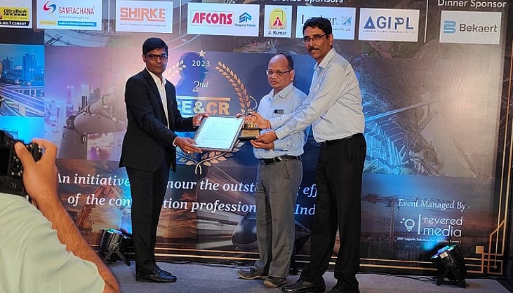 IrconOfficial's tweet card. New Delhi: Railways PSU Ircon International Limited (IRCON) has been awarded with the Jury Special Award for "Outstanding Tunnel Structure" by Civil Engineering