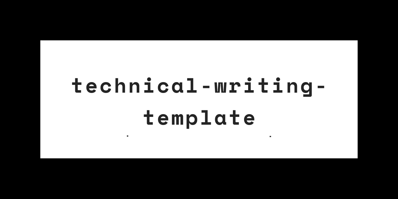 iambolajiayo's tweet card. :unicorn: A sample template with guidelines for writing technical articles. - BolajiAyodeji/technical-writing-template