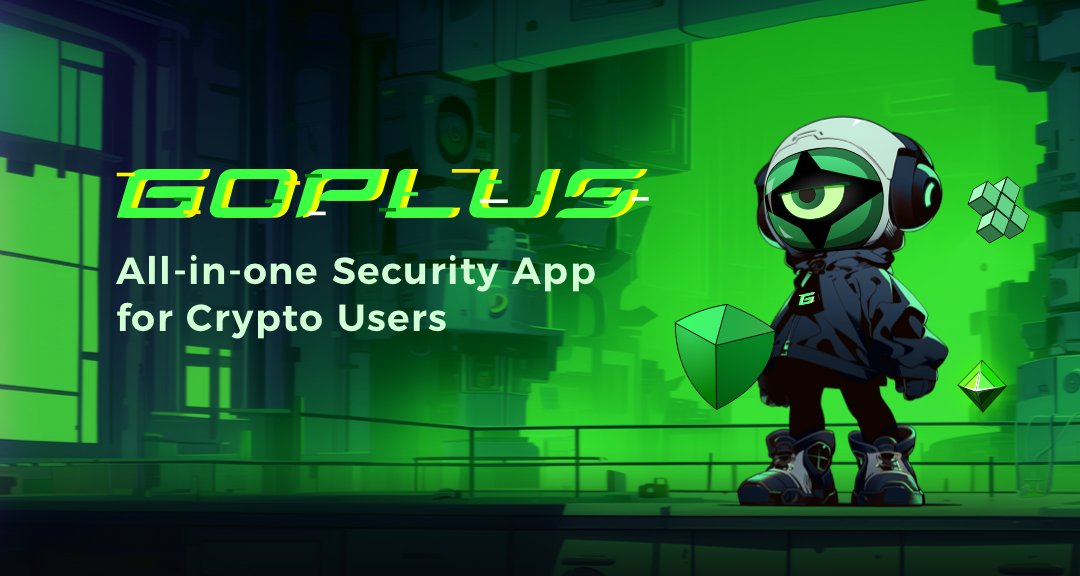 AppGoPlus's tweet card. GoPlus: All-in-one Security App for Crypto Users