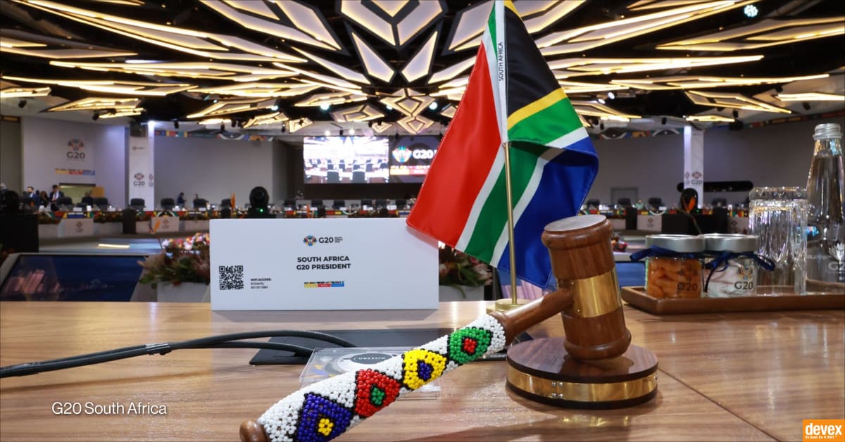 aruhweza's tweet card. Opinion: The South African G20 presidency secured a full consensus declaration that put Africa center stage despite U.S. opposition. The real task is maintaining this crucial momentum for sustainable...