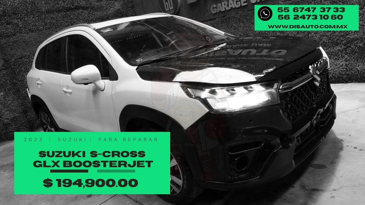 AUTOSDISAUTO's tweet card. DISAUTO│2023 SUZUKI S-CROSS GLX BOOSTERJET TURBO CAMINANDO PERFECTO...
