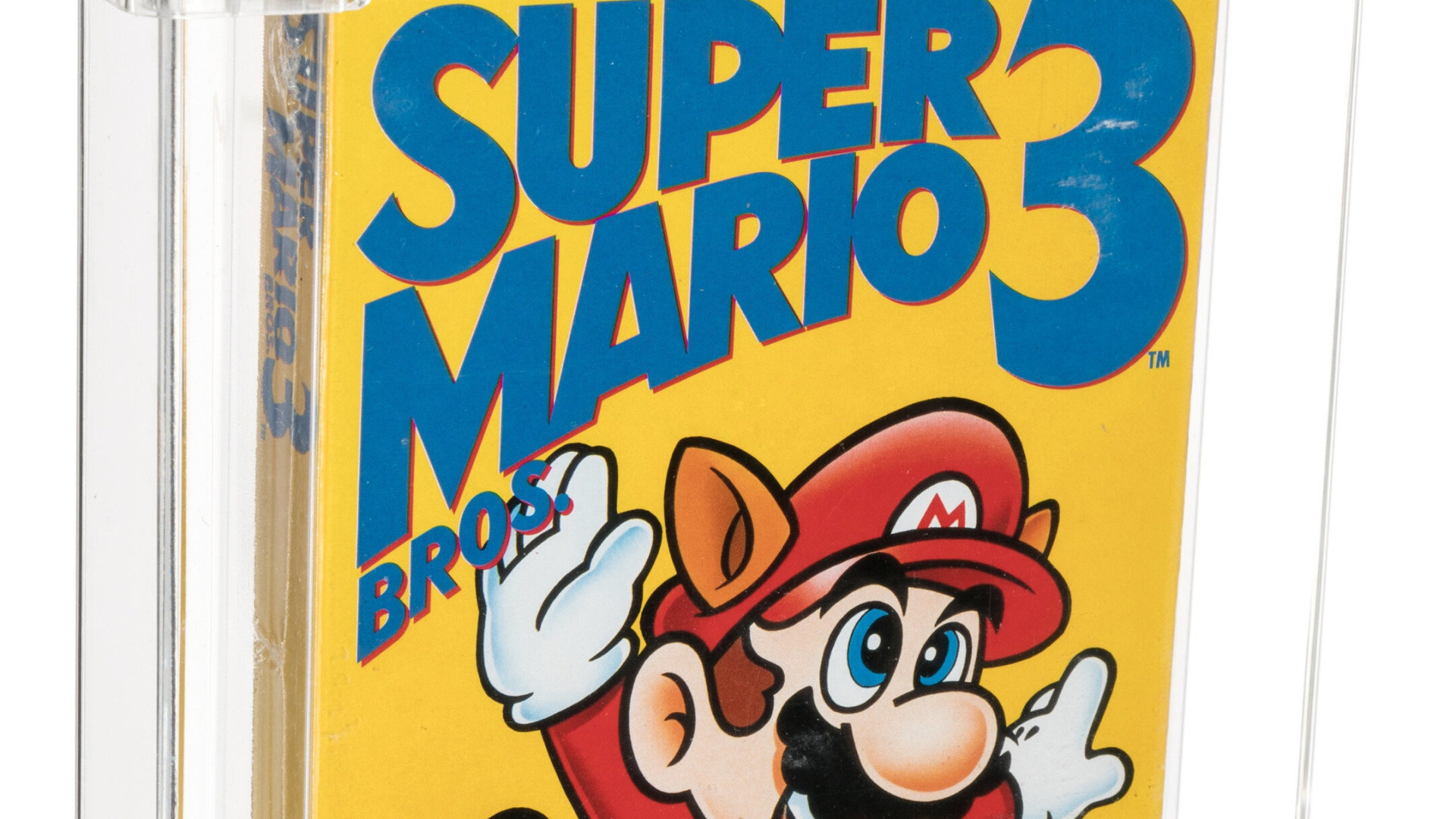 WinFuture's tweet card. Mit einem Endgebot von 156.000 Dollar ist jetzt ein original verpacktes "Super Mario 3"-Computerspiel für NES aus dem Jahr 1990 versteigert worden. Die Auktion knackt den Rekord für das teuerste je...