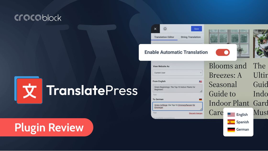 MichaelKihl's tweet card. Learn how TranslatePress simplifies WordPress translation. Our detailed review includes setup, automatic translation features, pricing plans, and SEO tools for multilingual websites.