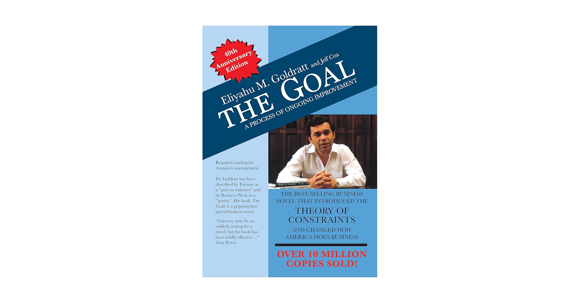 tempbutton's tweet card. Written in a fast-paced thriller style, 'The Goal' contains a serious message for all managers in industry and explains the ideas which underline the Theory of Constraints developed by the author.