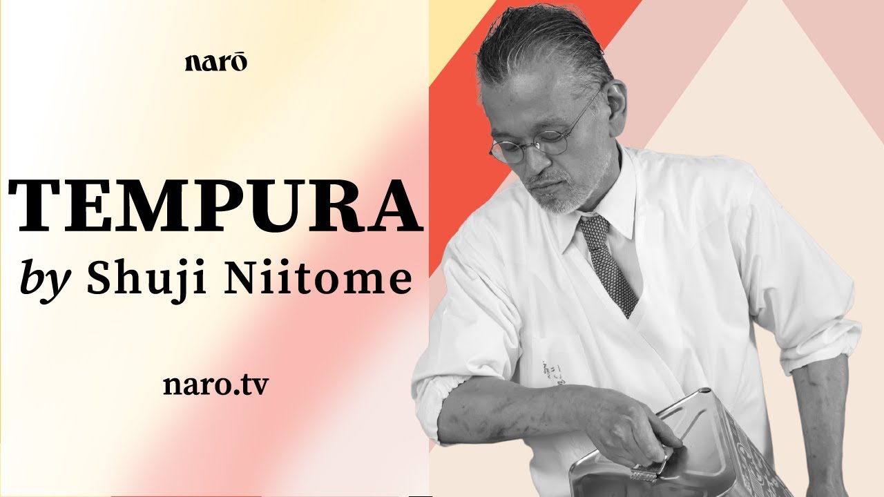 naro_tv_japan's tweet card. Tempura by Shuji Niitome I Official trailer I On-demand video course...