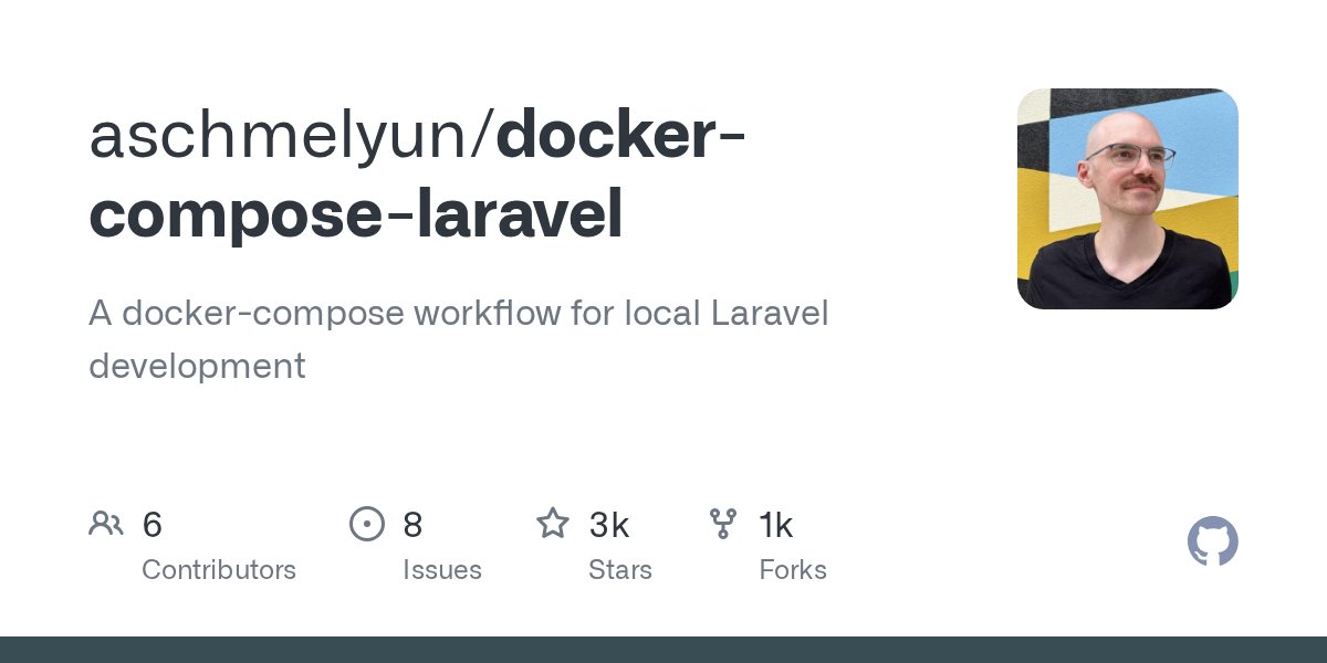 aschmelyun's tweet card. A docker-compose workflow for local Laravel development - aschmelyun/docker-compose-laravel