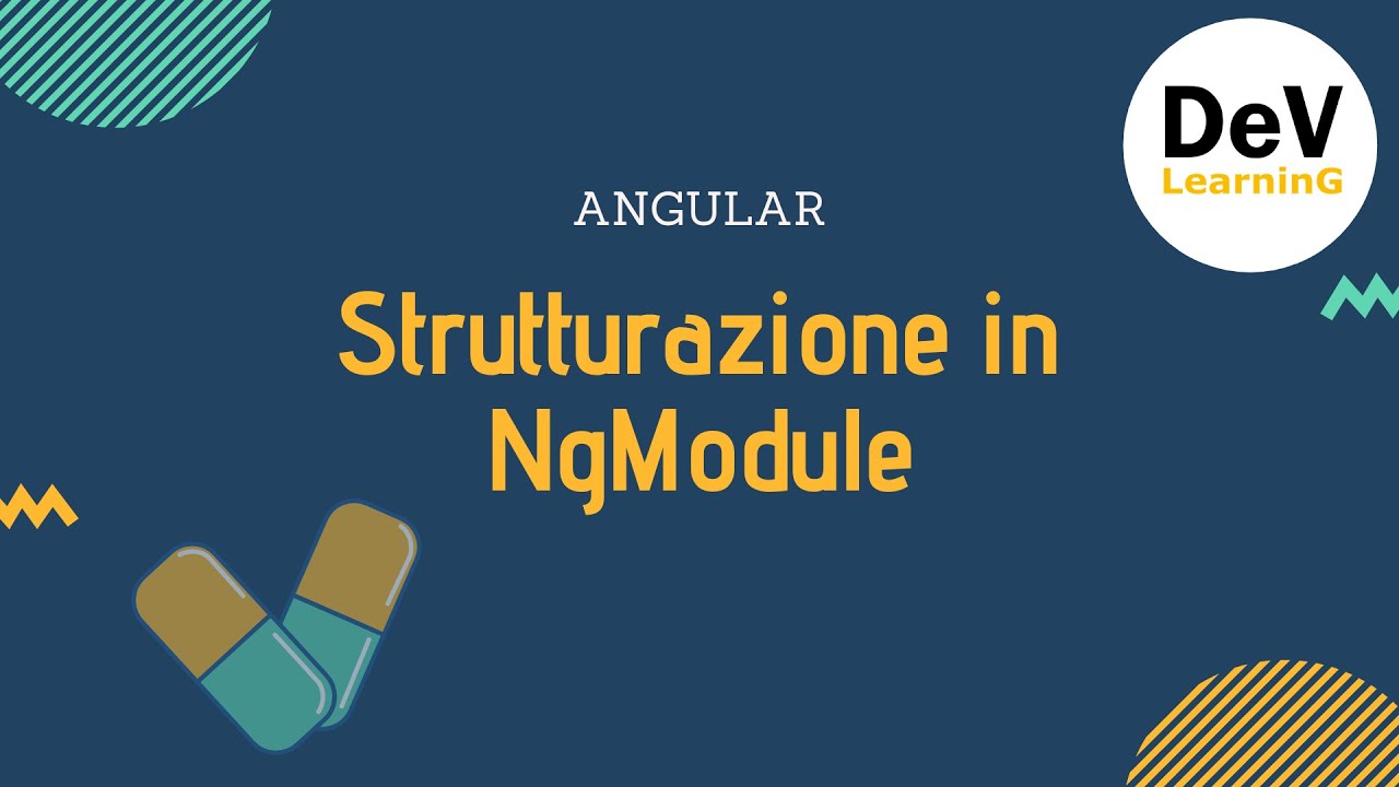 DeLearnin's tweet card. Angular strutturazione in NgModule
