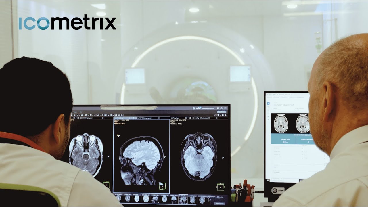 icometrix's tweet card. icometrix: Overview