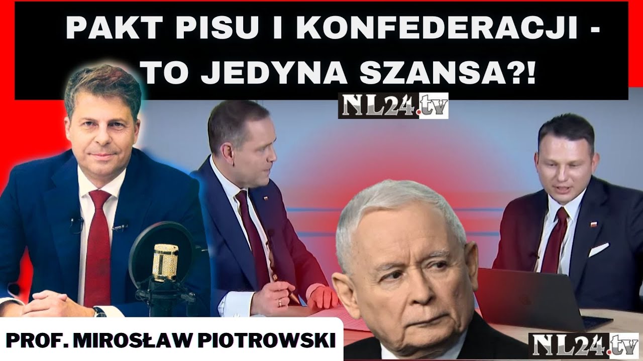 mir_piotrowski's tweet card. Fundusz zwycięstwa Ukrainy, pakt PiS Konfederacja, mur antydronowy -...